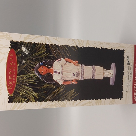 NWT Hallmark Keepsake Ornament Native American Barbie - Picture 2 of 7
